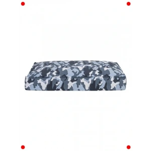 Mavi Kamuflaj Desenli Küçük Köpek Yatağı 40x70cm