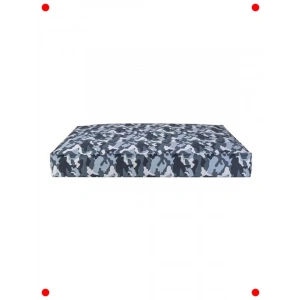 Mavi Kamuflaj Köpek Yatağı - Büyük Boy (L 75x110cm)