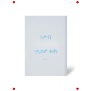 Mavi Keten Kaplı Süresiz A5 Planlayıcı Ajanda