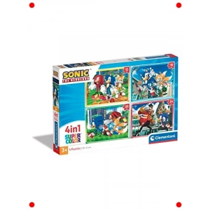 Mavi Kirpi Karakterli Yapboz