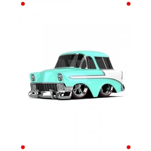 Mavi Özel Tasarım Oyuncak Araba - Klasik Model