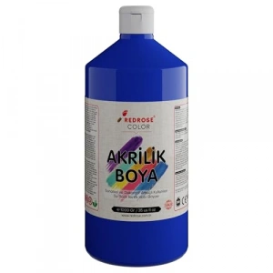 Mavi Renkli 1000 Gr Akrilik Boya Seti