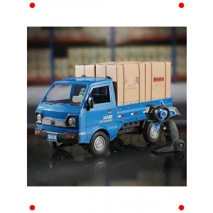 Mavi Uzaktan Kumandalı Buharlı Yük Kamyonu