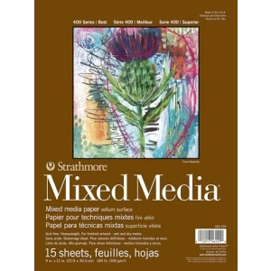 Media-Permentpapierblock - 23 x 30,5 cm, 15 Yaprak