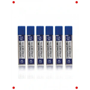 Mekanik Kalem Ucu Seti, 0.7mm 2B, 6 Tüp