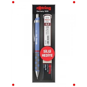 Menekşe Mavi Uçlu Kalem 0.5mm + Silgi Seti