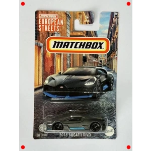 Metal Araba Model Serisi: Bugatti Divo (Koyu Gri)