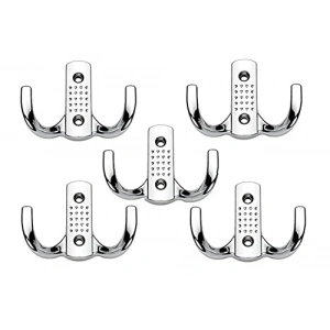 Metal Duvar Askısı, 5 Adet Portmanto Askısı