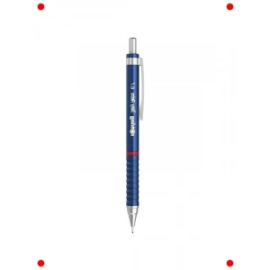 Metalik Mavi Mekanizmalı Versatil Kalem (0.7 mm)