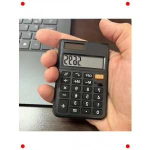 Mini Cep Hesap Makinesi - 8 Haneli Öğrenci Tipi