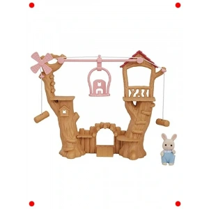 Mini Figürler İçin Teleferik Parkı Oyun Seti