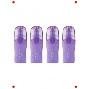 Mini Pastel Fosforlu Kalem Seti, Lavanta (4 Adet)