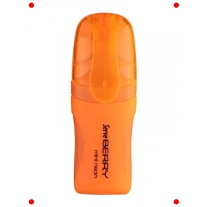 Mini Turuncu Fosforlu Kalem - Kompakt Boyut