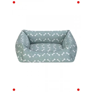Mint-Beyaz Kedi Köpek Yatağı S 40x50cm