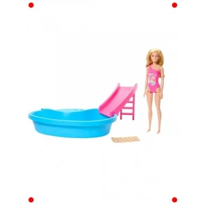 Moda Bebek Figürü ve Eğlenceli Havuz Seti