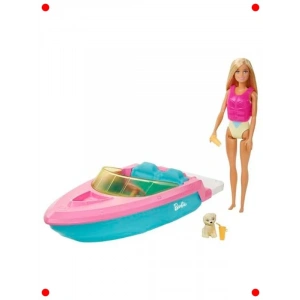 Moda Bebek Tekne Seti - Köpek ve Aksesuarlı