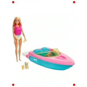 Moda Bebek Tekne Seti - Köpek ve Aksesuarlı