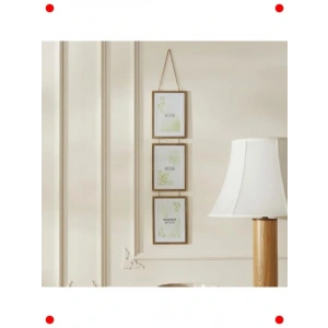 Modern 3lü Dikey Fotoğraf Çerçevesi Seti