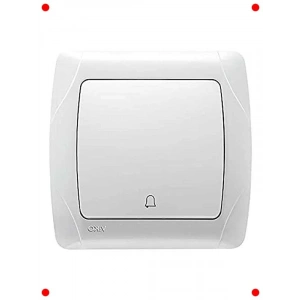 Modern Carmen Beyaz Zil Anahtarı