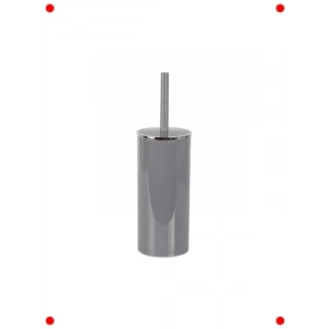 Modern Gri Tuvalet Fırçası ve Tutucu Seti