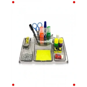 Modern Masaüstü Ofis Düzenleyici - Gri Renk