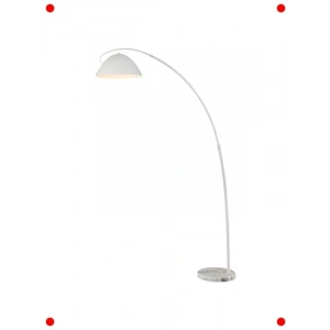 Modern Tasarım Beyaz Ayaklı Lamba - E27 Uyum