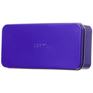 Mor Metal Kutu - 2-3 m için Tasarlanmış, Şık ve Kullanışlı