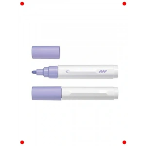 Mor Orta Uçlu Çok Yüzeyli Kalem