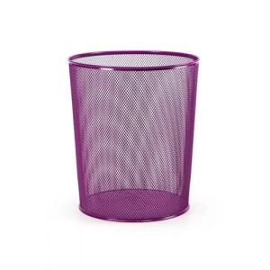 Mor Tam Delikli Çöp Kovası, Şık ve Kullanışlı Tasarım