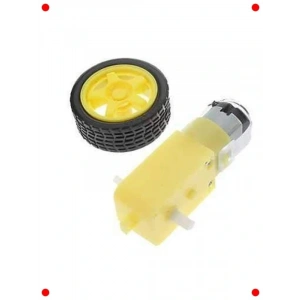 Motor ve Tekerlek Kiti (6V 250 RPM)