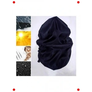 Motosiklet Deri Sele Koruyucu Kılıf - Siyah