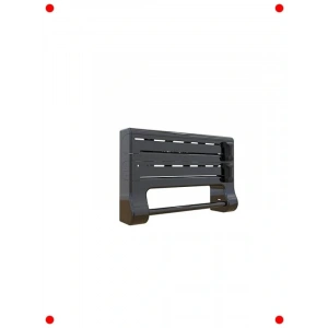 Mutfak Folyo ve H Rulo Tutucu - Siyah