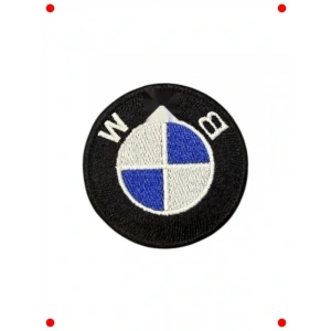 Nakışlı Yuvarlak Logo Yama Arma - 6 cm