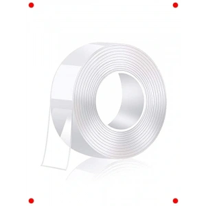 Nano Yıkanabilir Çift Taraflı Bant | Güçlü Şeffaf 5M