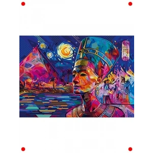 Nefertiti Temalı 1000 Parça Yetişkin Yapbozu