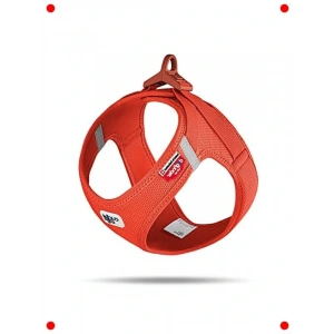 Nefes Alan Turuncu Orta Boy Yelek Tipi Köpek Tasması