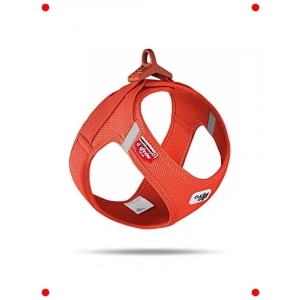 Nefes Alan Turuncu Orta Boy Yelek Tipi Köpek Tasması