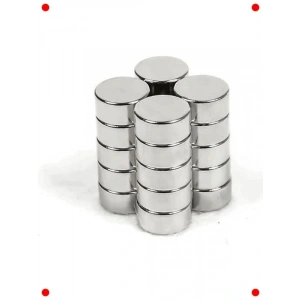 Neodimyum Yuvarlak Mıknatıs Seti, 50 Adet, 6x3mm