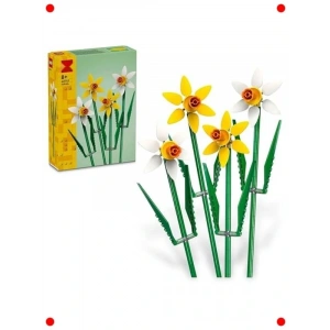 Nergis Çiçek Modeli - Dekoratif Yapım Seti