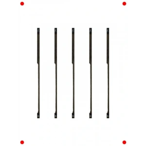 ni Testere Metal Kesme Bıçağı Seti (5 Adet)