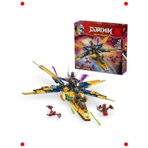 Ninja Fırtına Jeti Yapım Seti - 3 Minifigürlü (510 Parça)