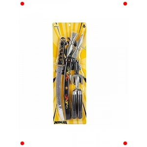 Ninja Rol Yapma Kılıç ve Aksesuar Oyun Seti