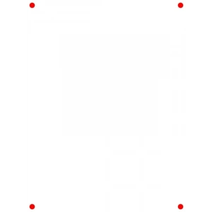 Noktalı Metal Duvar Askısı - 10 Adet Siyah Elbise Askılığı