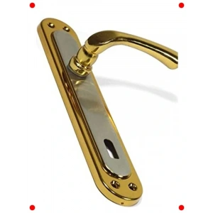 Oda Kapı Kolu, Saten Altın Renkli