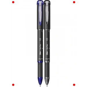 Office DNA Jel Kalem Seti, Mavi & Siyah 0.5 mm