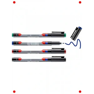 OHP Kalemi, Permanent, 1 mm, Çeşitli Renkler