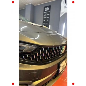 Ön Panjur Sticker Seti - Hologram Efektli