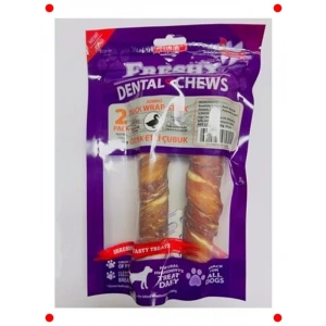 Ördek Etli Burgu Kemik Köpek Ödülü 18 cm (2 Adet)