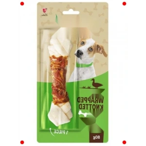 Ördek Etli Köpek Düğüm Kemik Ödülü - 80 gr