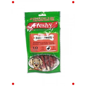 Ördekli Sütlü Burgu Köpek Ödül Maması 90 gr, 10 Adet